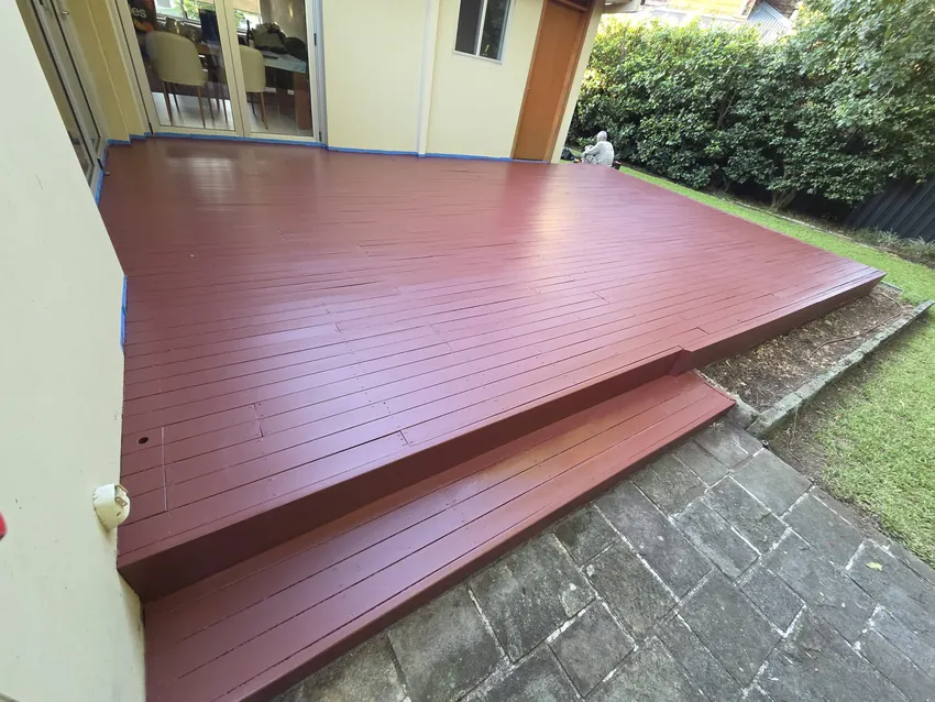 Timber deck remediation, Baulkham Hills.