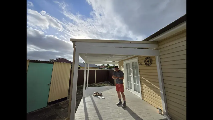 Recent pergola work in the Greystanes area.