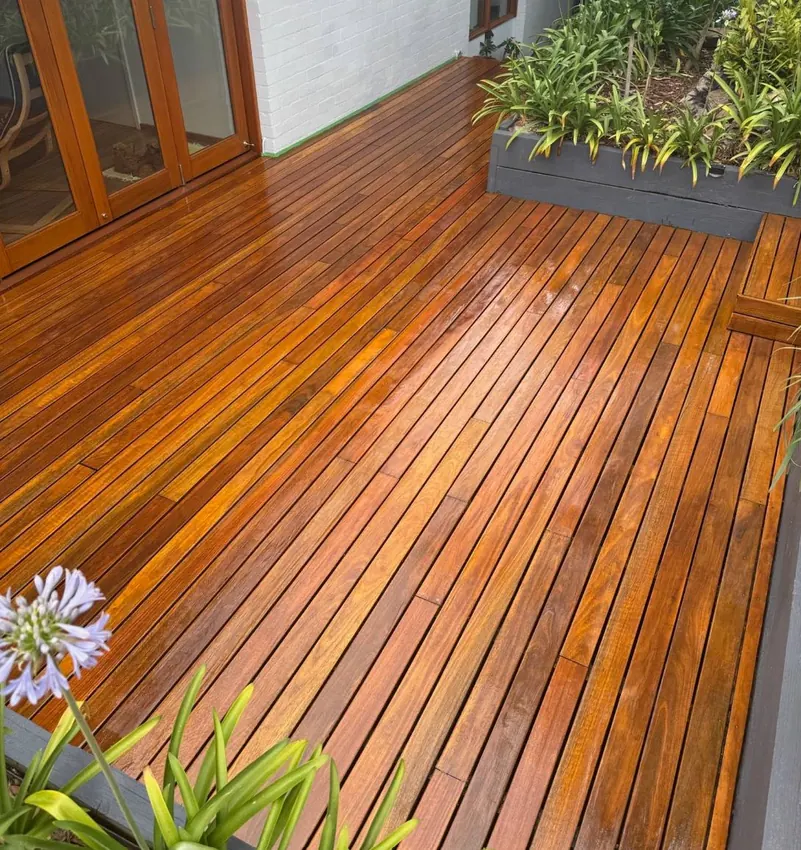 Timber decking installation, Western Sydney