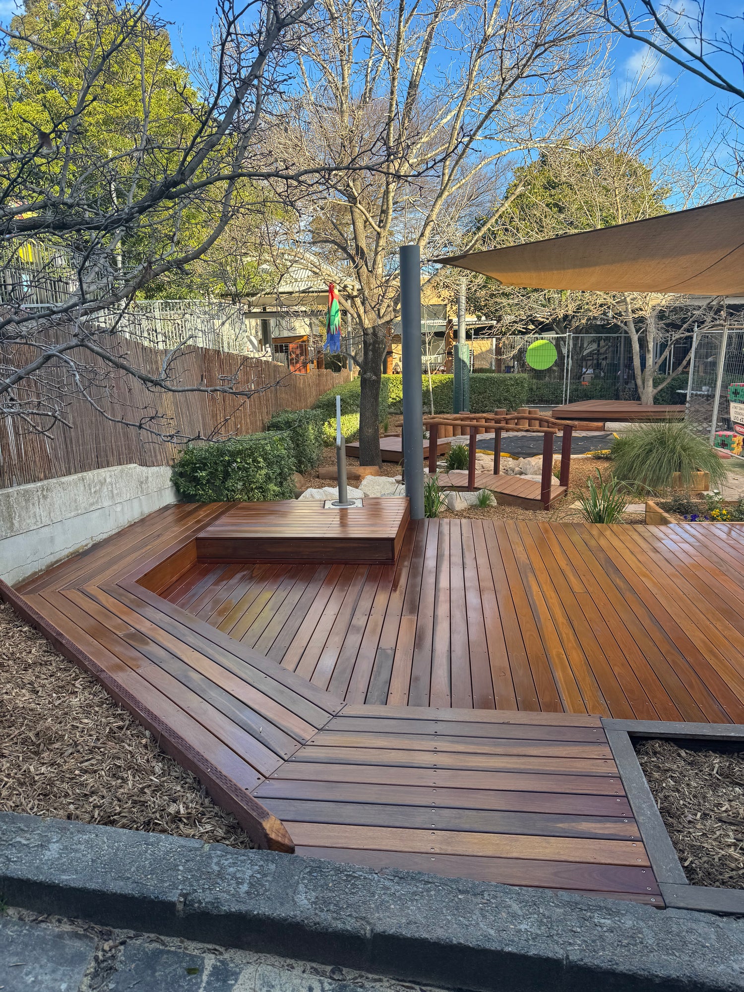 Timber deck replacement and extension Western Sydney
